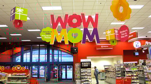 Target 'Wow Mom' Ceiling Danglers