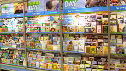 Target Father's Day Card Merchandising