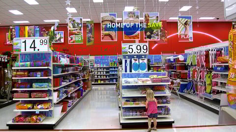 Target 'Home of the Save' Seasonal Department