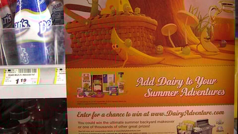Safeway 'Summer Dairy Adventure' Cling