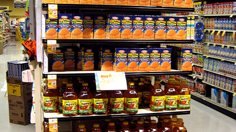 Safeway 'Buy 8 Save $4' Endcap