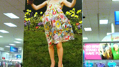 Target Liberty of London Rack Header