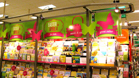 Target American Greetings Easter Display