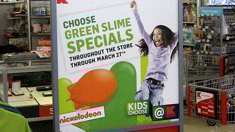 Kmart Promotional Stanchion Signs