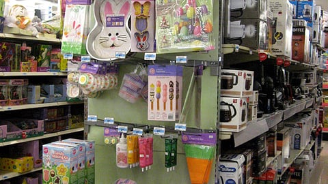 Kmart 'Up the Fun' Easter Endcap