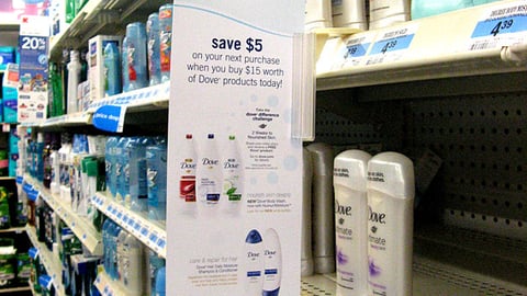 Dove Kmart Incentive Violator