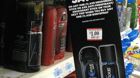 Axe Kmart 'Save $1' Violator