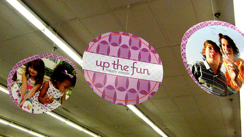 Kmart 'Up the Fun' Easter Ceiling Danglers