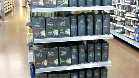 Walmart Dove Men+Care Endcap