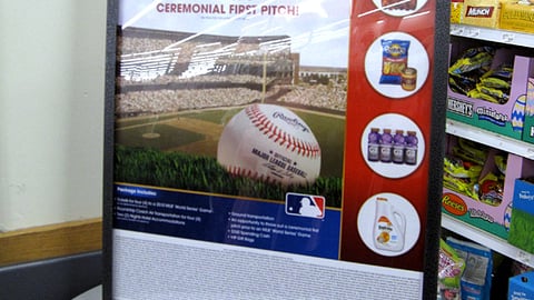 Meijer PepsiCo Baseball Sweeps Entry Stand