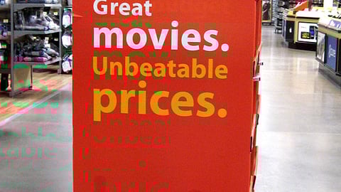 Walmart 'Great Movies' DVD Side Panel