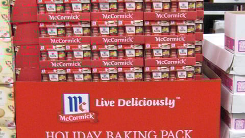 McCormick Holiday Baking Pack Pallet