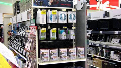 Target Shaun White Endcap