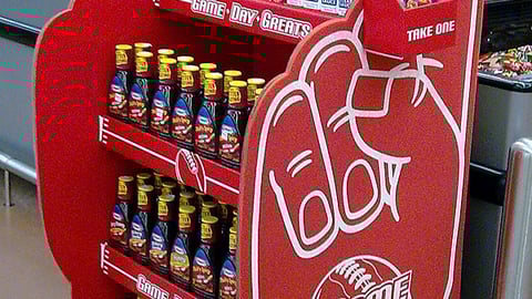 Kraft 'Game Day Greats' Floorstand