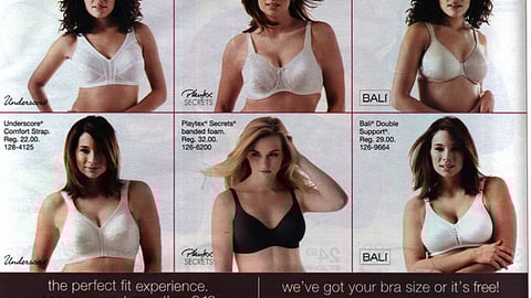 JCPenney 'Bra Fit' Feature