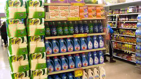 Jewel-Osco P&G Endcap