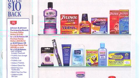 Rite Aid J&J 'Restock Your Medicine Cabinet' Feature
