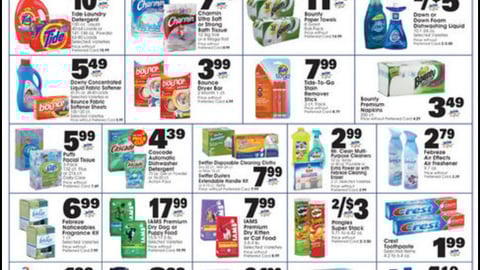Jewel-Osco P&G 'Bonus Savings' Feature