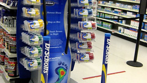 Dr. Scholl's Custom Fit Orthotics Kiosk