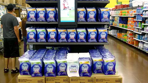 Walmart Smart Network Purex 3-in-1 Endcap