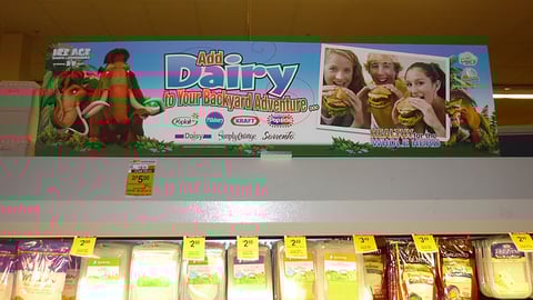 Safeway 'Dairy Month' Header