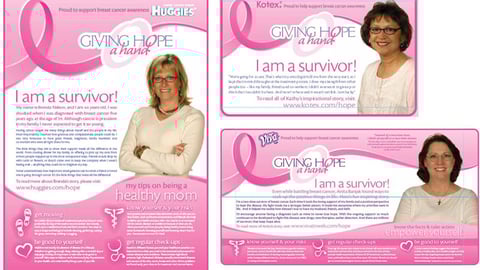 Kimberly-Clark Breast Cancer Awareness Packaging