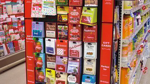Kmart Gift Card Endcap