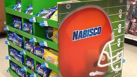Nabisco 'Game Winning Snacks' Pallet Display