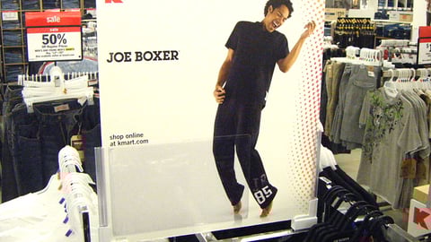 Kmart Joe Boxer Header