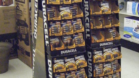 Duracell Floorstands