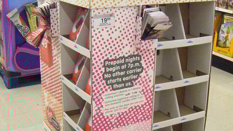 Kmart Prepaid Phone Services Pallet