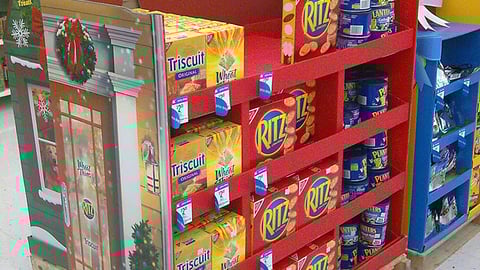 Nabisco 'Get the Party Started' Half-Pallet Display