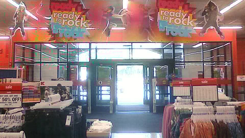 Kmart Ready to Rock Ceiling Sign