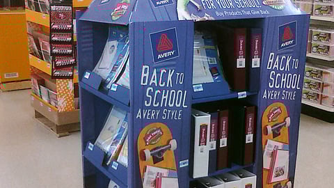 Avery Back-to-School Half Pallet