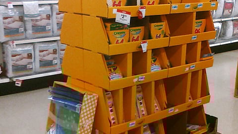 Crayola Back-to-School Half Pallet