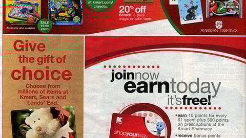 Kmart Hershey 'Shop Your Way' Incentive Feature