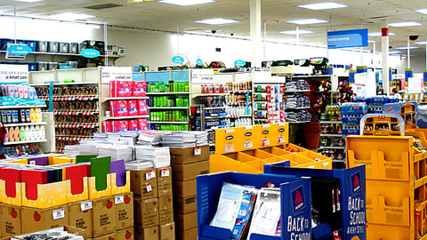 Kmart Back-to-School Merchandising