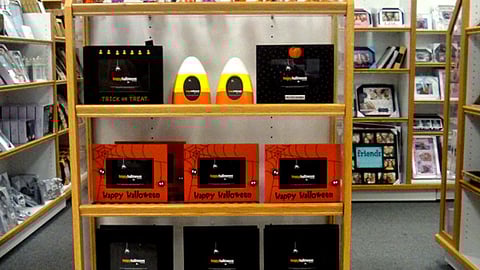 Kohl's Halloween Picture Frames Endcap