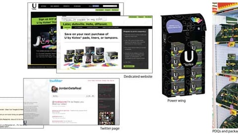 U by Kotex Path-to-Purchase Campaign