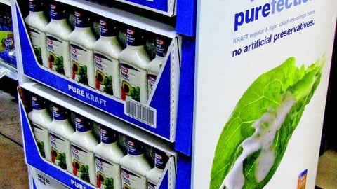 Kraft Salad Dressing Case Stacker