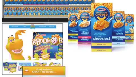 Kraft Redesign of Macaroni & Cheese Packaging