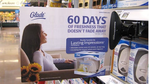 Glade Lasting Impressions Shelf Talker