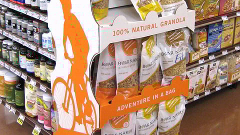 Bear Naked Granola Floorstand