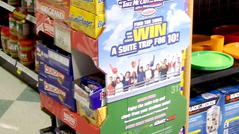 Nestle Baseball Sweeps Quarter-Pallet