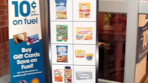 Kroger 'Game Day' Stanchion