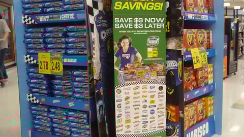 Kraft Kroger Daytona 500 Floorstands