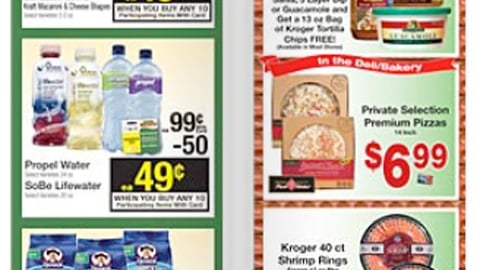 Kroger 'Game Day'/'Big Game' Circular Features