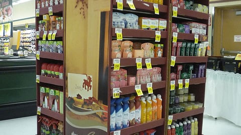 Kroger 'Share the Joy' Air Freshener Pallet Display