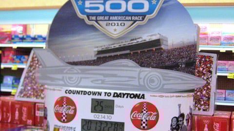 Coca-Cola Daytona 500 Countdown Clock