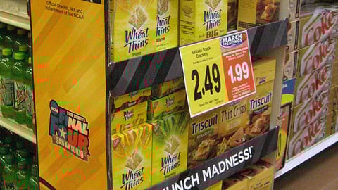 Nabisco 'Munch Madness' Floorstand